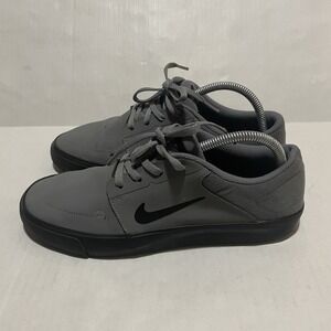 Nike Skateboard Sneakers Shoes Mens 8 Gray 746743-002 Portmore Lace Up
